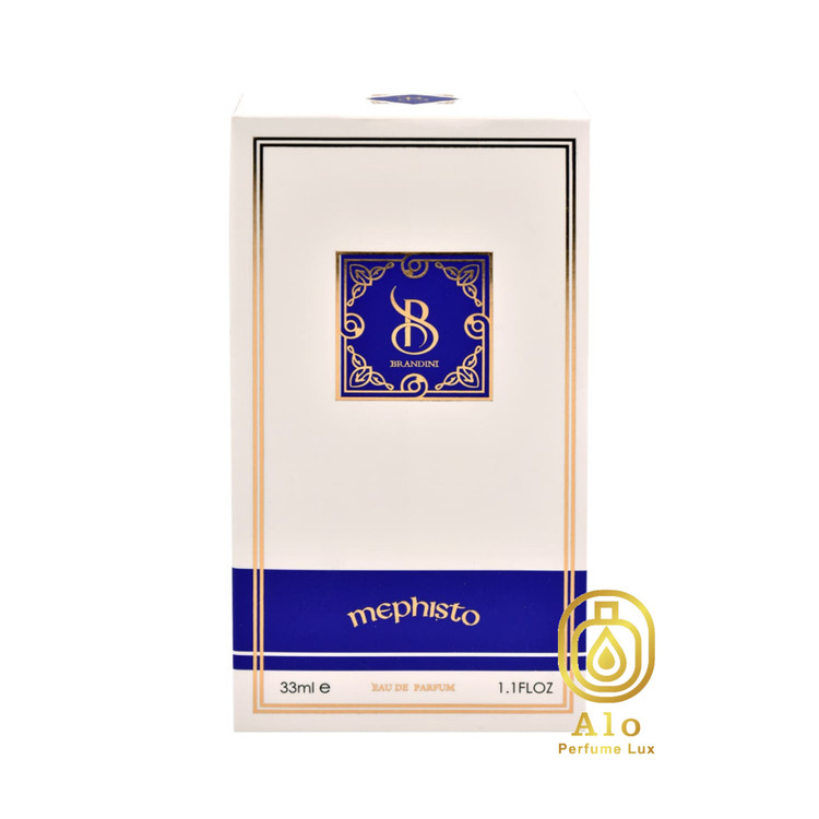 عطر جیبی مردانه برندینی Mephisto با رایحه مرکباتی شرقی و طراحی خاص، حجم 33 میل
