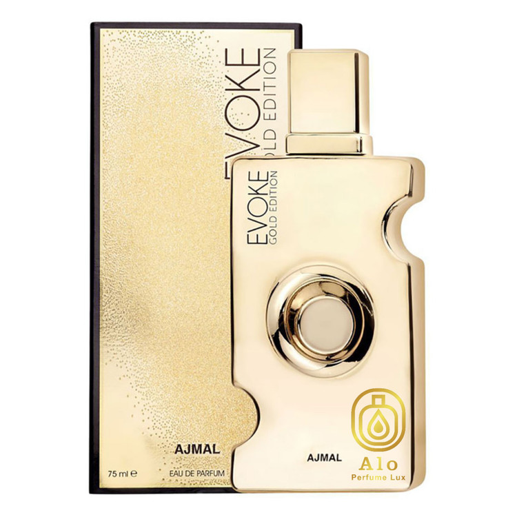 ادکلن زنانه اجمل Evoke Gold Edition با رایحه چوبیـادویهای و طراحی لوکس