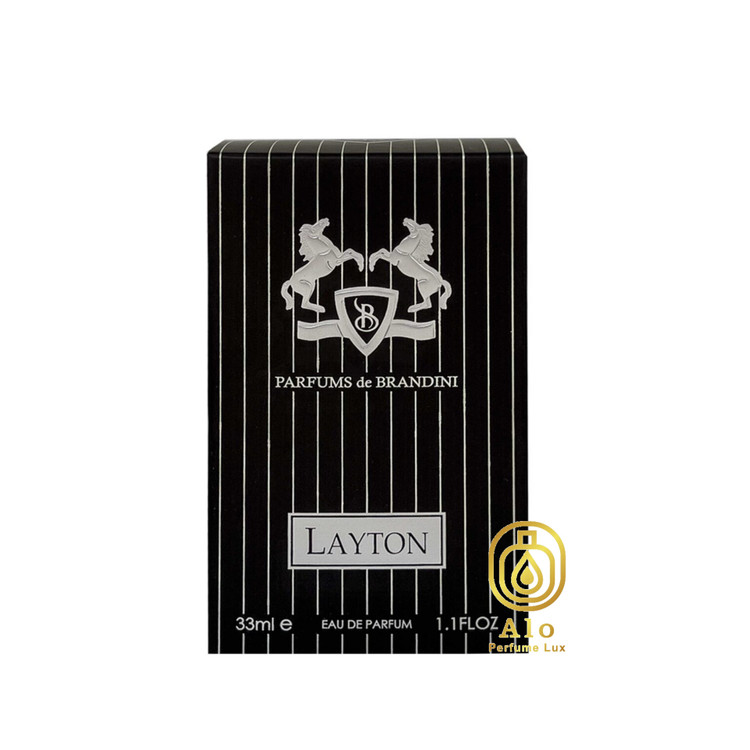 خرید ادکلن جیبی مردانه برندینی Layton حجم 33 میل الهام گرفته از عطر لیلتون مارلی.