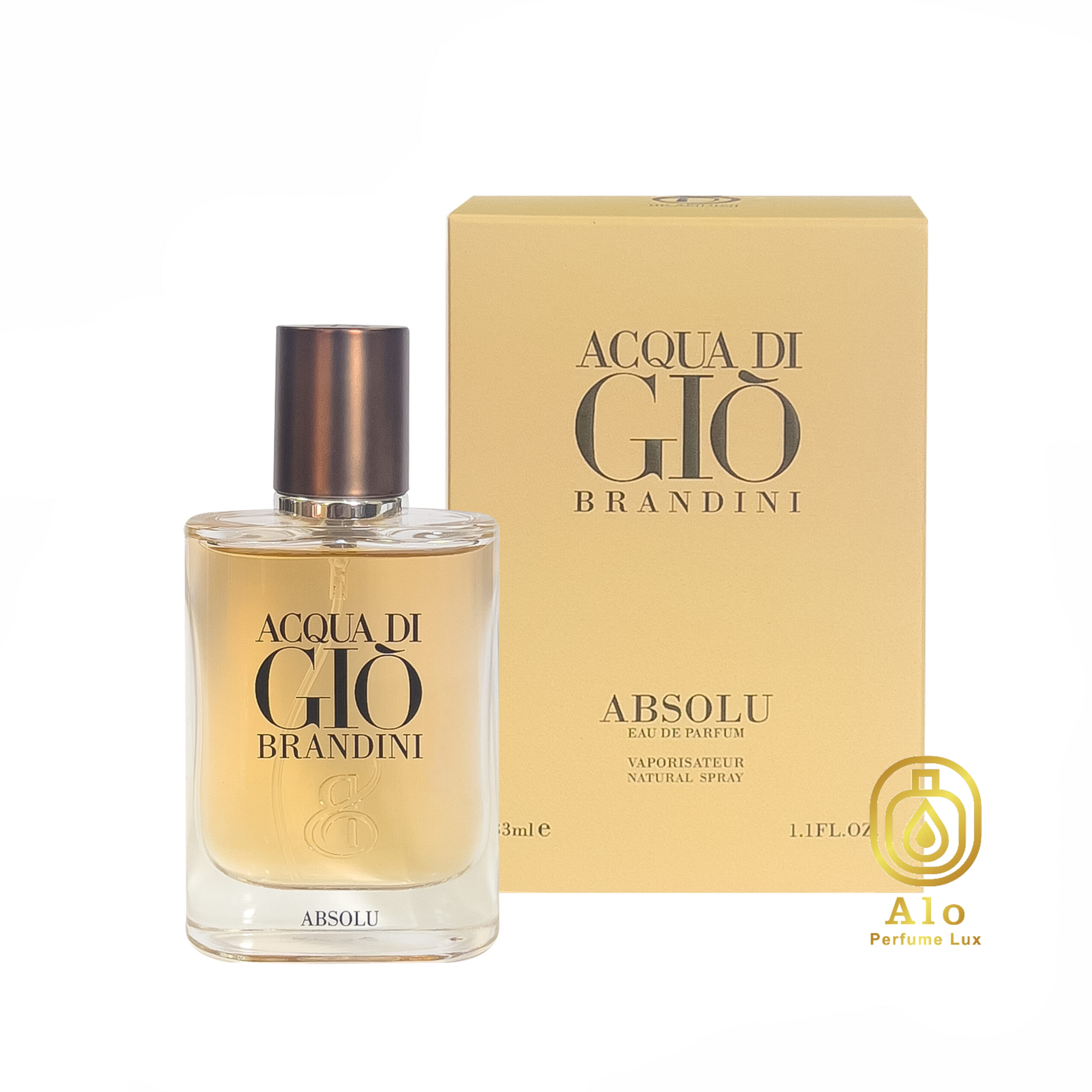 عطر جیبی مردانه برندینی مدل ABSOLU Armani Acqua حجم 33 میلی لیتر