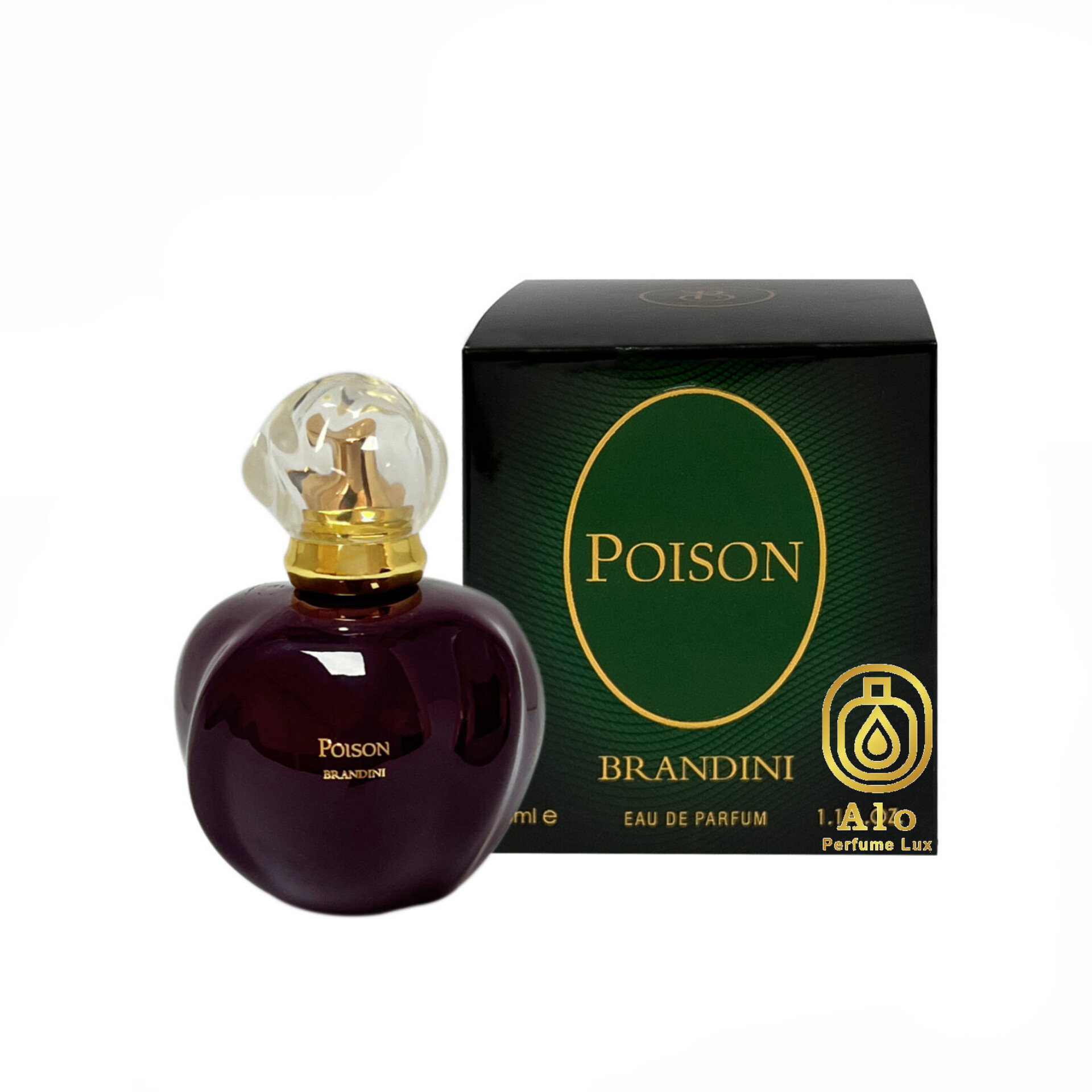 عطر جیبی زنانه برندینی مدل Dior Poison حجم 33 میلی لیتر