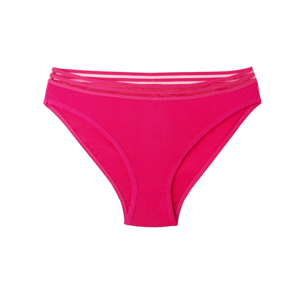 شورت اسلیپ زنانه نخی کش شیشه ای شارمین سایز L و XL