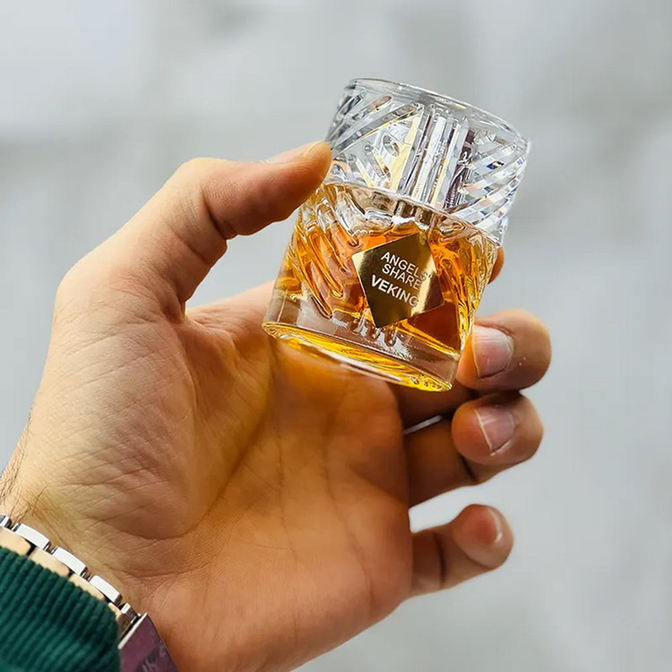 عطر جیبی ویکینگ مدل آنجلز شیر با رایحه گرم حجم 25 میلی لیتر