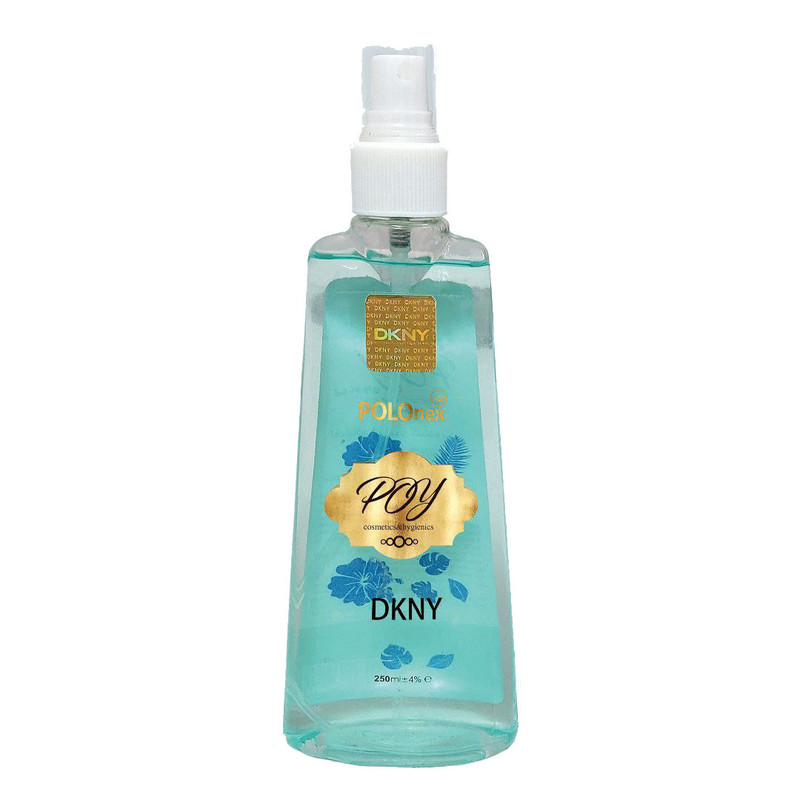 بادی اسپلش مردانه پی او وای مدل dkny حجم 250 میلی‌لیتر