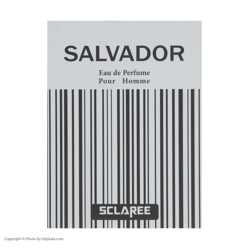 ادو پرفیوم مردانه اسکلاره مدل Salvador با رایحه گرم و تند حجم 85 میلی لیتر