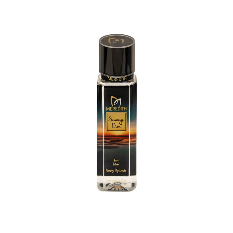 بادی اسپلش مردانه مردیت مدل sauvage dior حجم 250 میلی‌لیتر