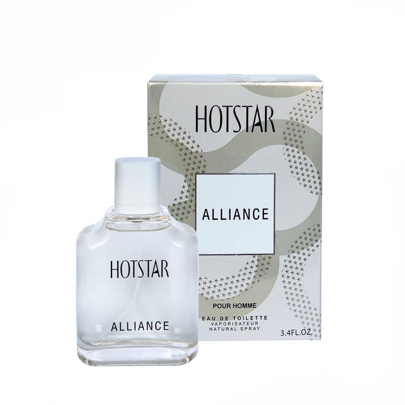 ادو تویلت مردانه هات استار مدل ALLIANCE حجم 100 میلی لیتر