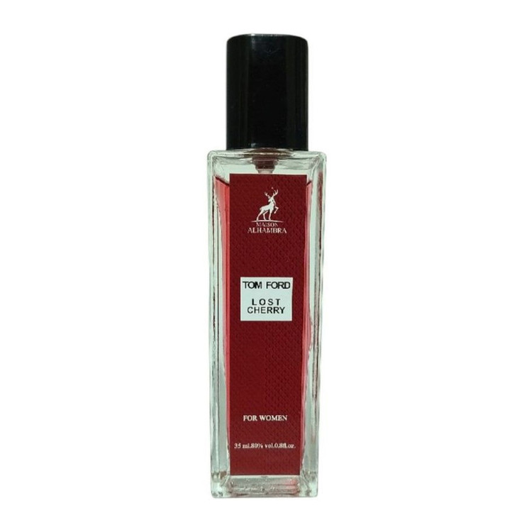 عطر جیبی الحمبرا مدل Tom Ford Lost Cherry حجم 35 میلیلیتر