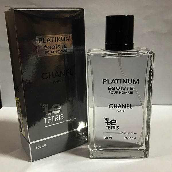 ادو پرفیوم مردانه تتریس مدل Chanel Pelatinium با رایحه معتدل حجم 100 میلی لیتر