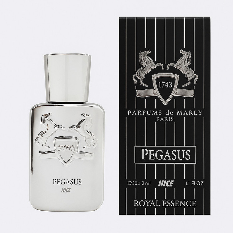 عطر جیبی مردانه نایس مدل پگاسوس با رایحه گرم حجم ۳۲ میلیلیتر