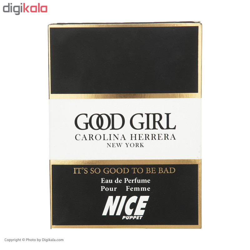ادوپرفیوم زنانه نایس پاپت مدل Good Girl با رایحه گرم حجم 85 میلیلیتر