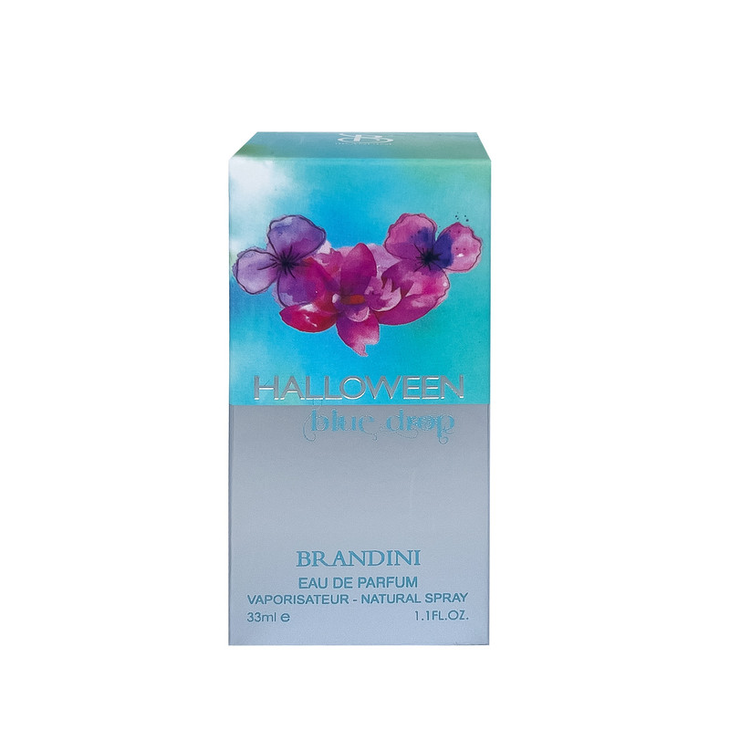 عطر جیبی زنانه برندینی مدل Halloween Blue Drop حجم 33 میلی لیتر