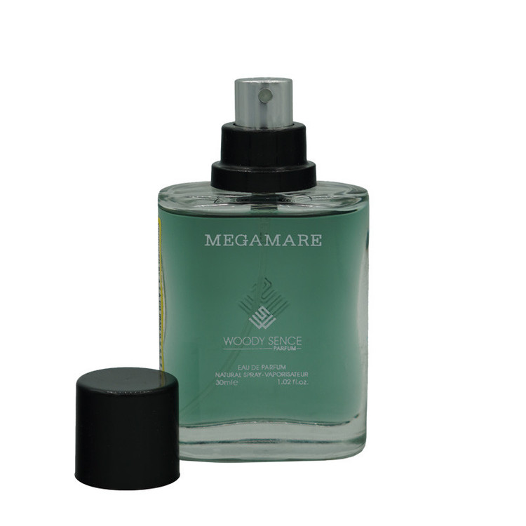 عطر جیبی وودی سنس مدل مگاماره حجم 30 میلی لیتر