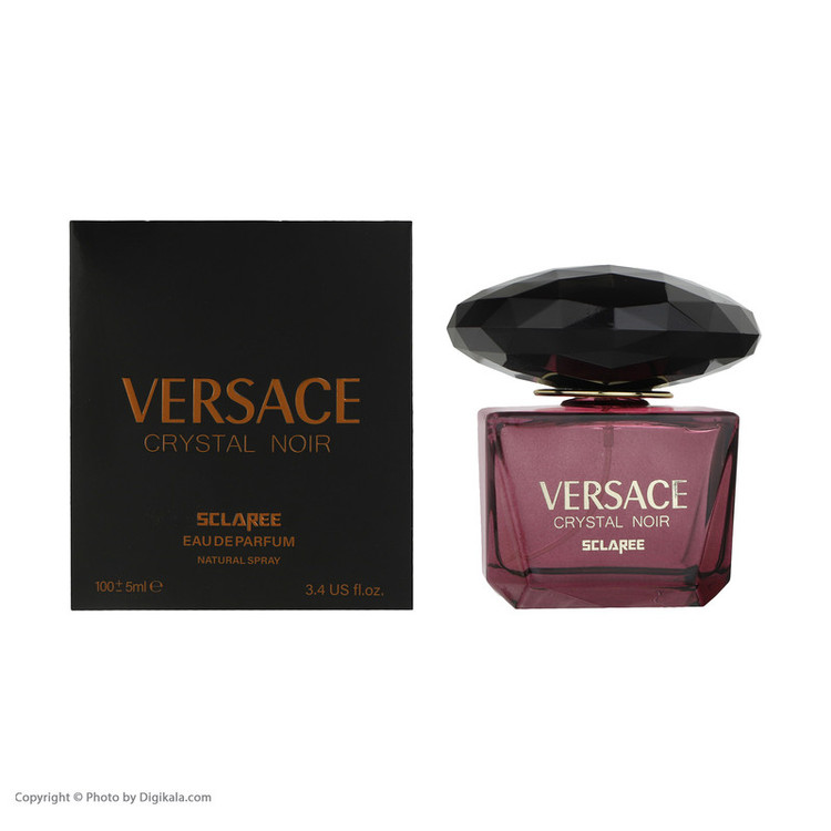 ادوپرفیوم زنانه اسکلاره مدل Versace Crystal Noir حجم 100 میلیلیتر