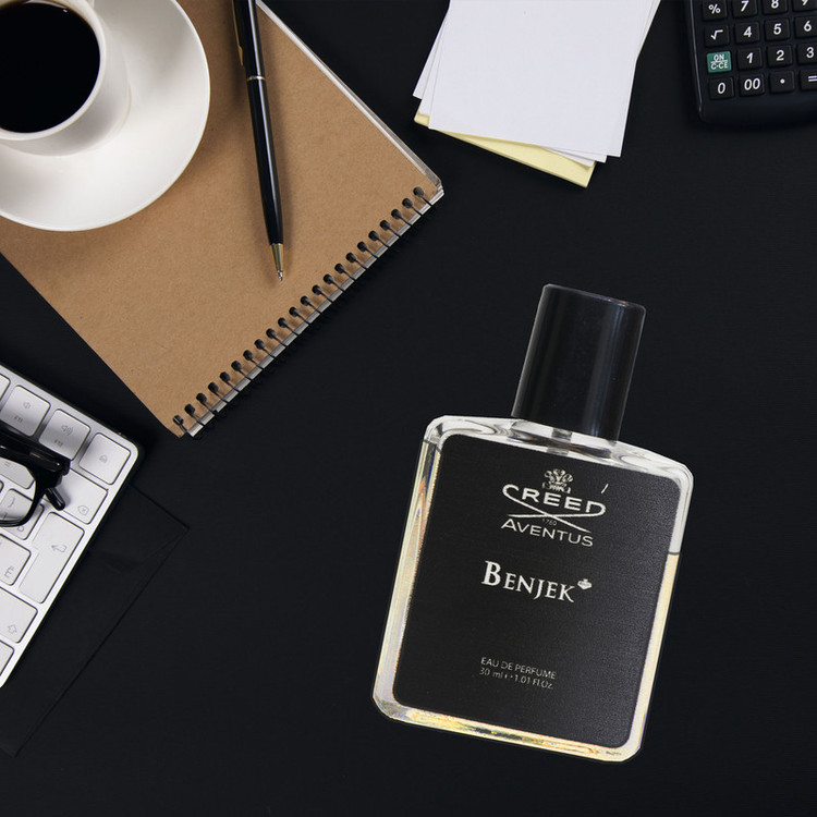 عطر جیبی مردانه بنجک مدل اونتوس کرید با رایحه خنک و تند حجم 30 میلیلیتر