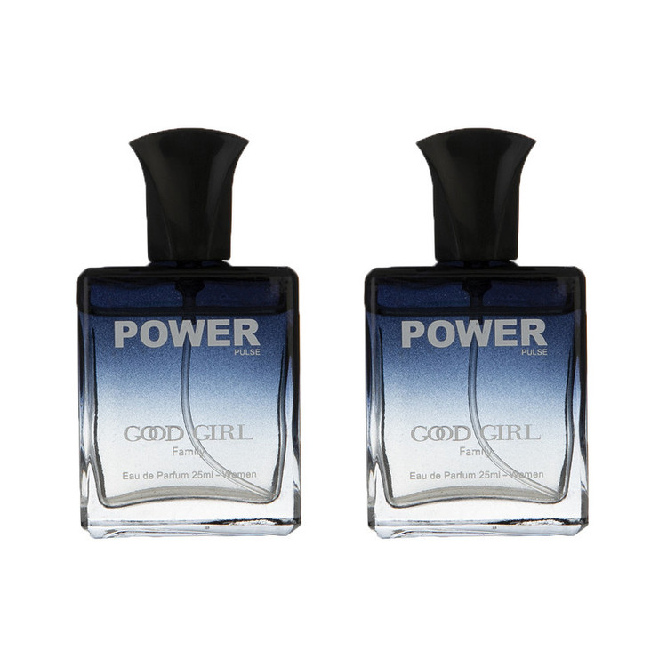 عطر جیبی زنانه پاور پالس مدل گود گرل حجم 25 میلی لیتر بسته 2 عددی