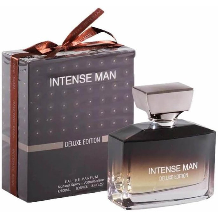 ادو پرفیوم مردانه فراگرنس ورد مدل Intense Man Deluxe Edition حجم 100 میلی لیتر