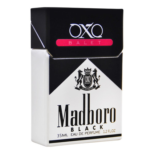 عطر جیبی مردانه اکس بالت مدل madboro black با رایحه خنک حجم 35 میلیلیتر