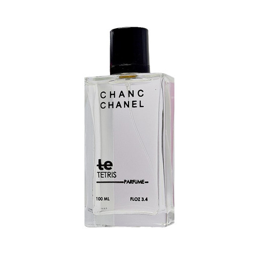 ادوپرفیوم زنانه تتریس مدل Chanel Chance با رایحه شیرین حجم 100 میلیلیتر