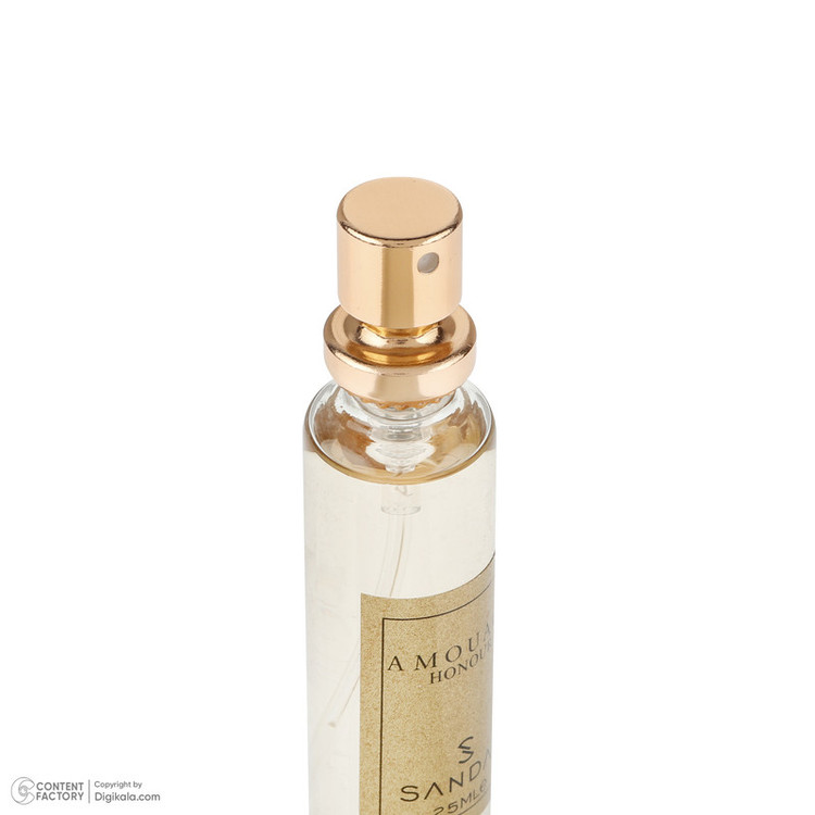 عطر جیبی زنانه صندل مدل amouage honour با رایحه خنک حجم 25 میلیلیتر