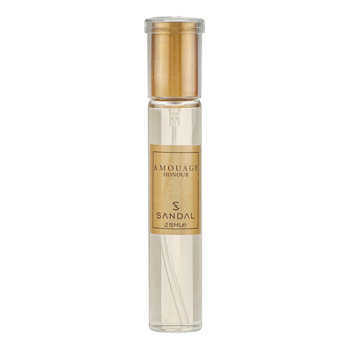 عطر جیبی زنانه صندل مدل amouage honour با رایحه خنک حجم 25 میلیلیتر