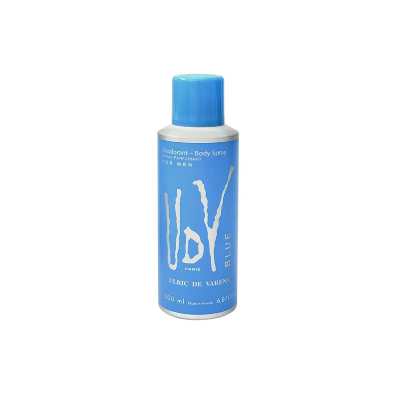 اسپری بدن مردانه اولریک دو وارن مدل Spray حجم 200 میلی لیتر
