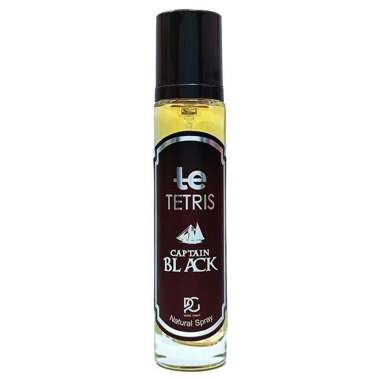 عطر جیبی تتریس مدل کاپیتان بلک حجم 30 میلیلیتر
