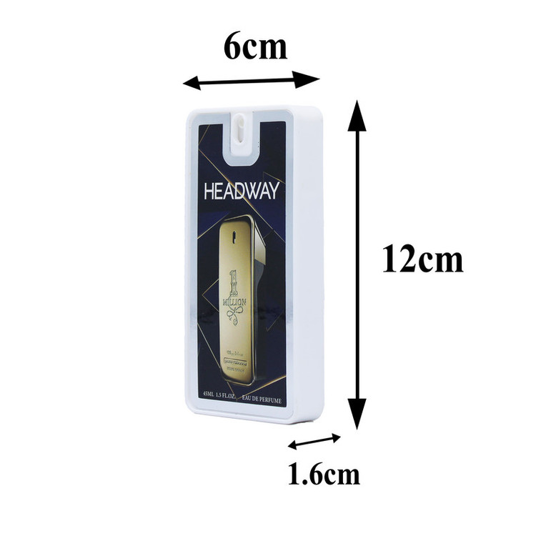 عطر جیبی مردانه هدوی مدل سیلورسنت و اینوکتوس و وان میلیون حجم 45 میلی لیتر مجموعه 3 عددی