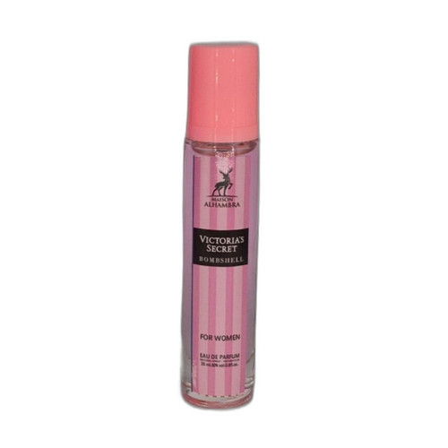 عطر جیبی زنانه الحمبرا مدل ویکتوریا سکرت با رایحه خنک حجم ۳۵ میلیلیتر