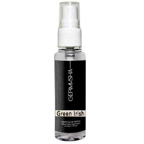 عطر جیبی مردانه گرموشا مدل گرین آیریش با رایحه خنک حجم 32 میلیلیتر