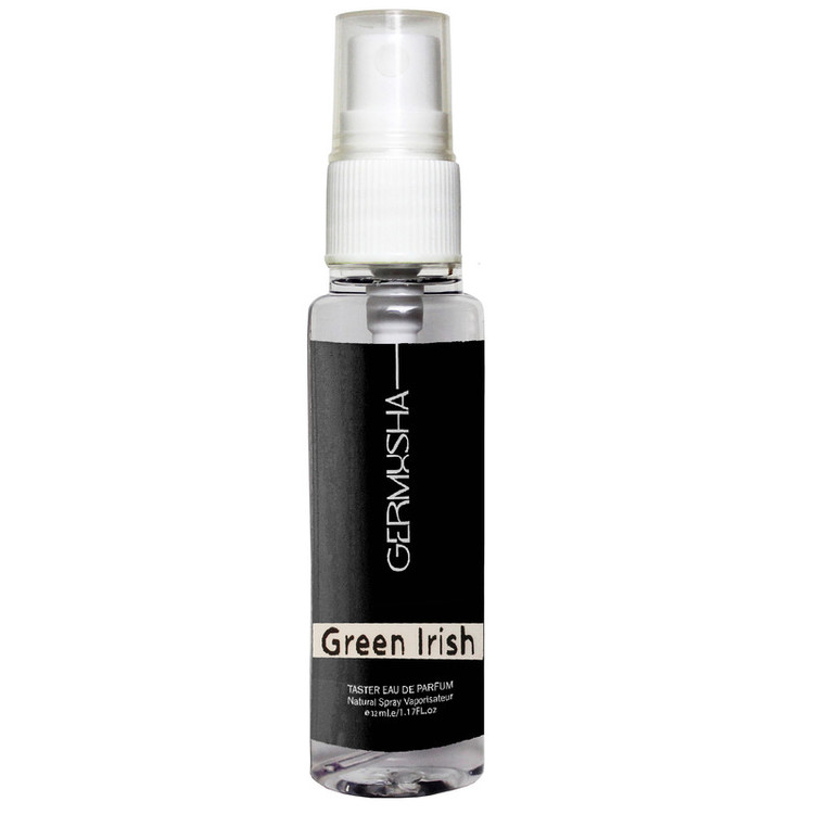 عطر جیبی مردانه گرموشا مدل گرین آیریش با رایحه خنک حجم 32 میلیلیتر