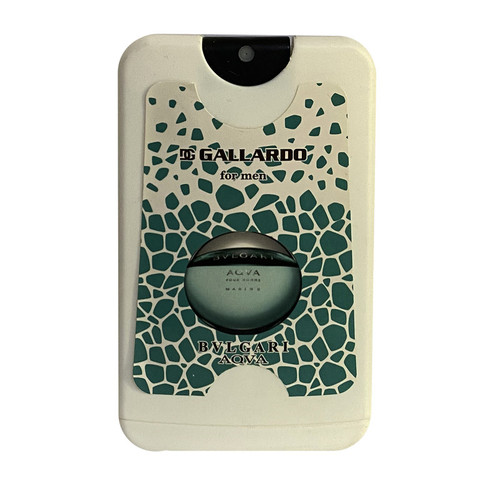 عطر جیبی مردانه گالاردو مدل آکوا بولگاری با رایحه خنک حجم 45 میلیلیتر