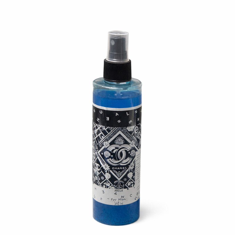 بادی اسپلش مردانه آنیلا مدل BLUE CHANEL حجم 250 ميلی لیتر