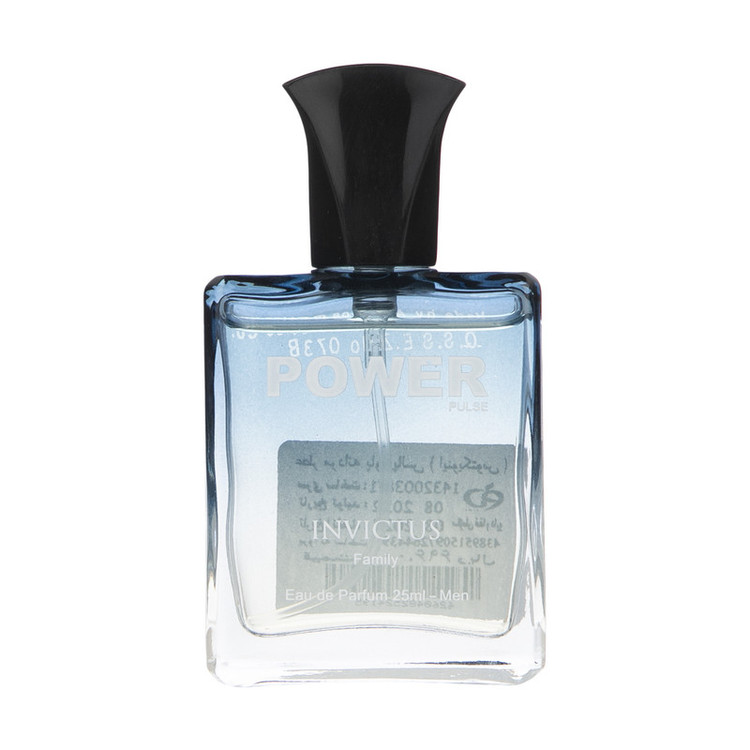 عطر جیبی مردانه پاور پالس مدل اینویکتوس حجم 25 میلی لیتر