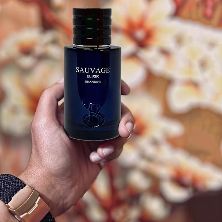 عطر جیبی مردانه برندینی مدل Sauvage حجم 33 میلی لیتر