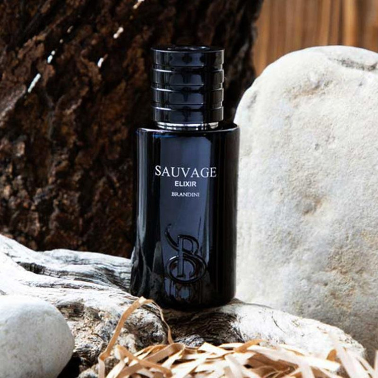 عطر جیبی مردانه برندینی مدل Sauvage حجم 33 میلی لیتر