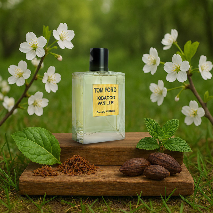 ادو پرفیوم مردانه لالیکو مدل TOM FORD - Tobacco Vanille با رایحه گرم حجم 100 میلی لیتر
