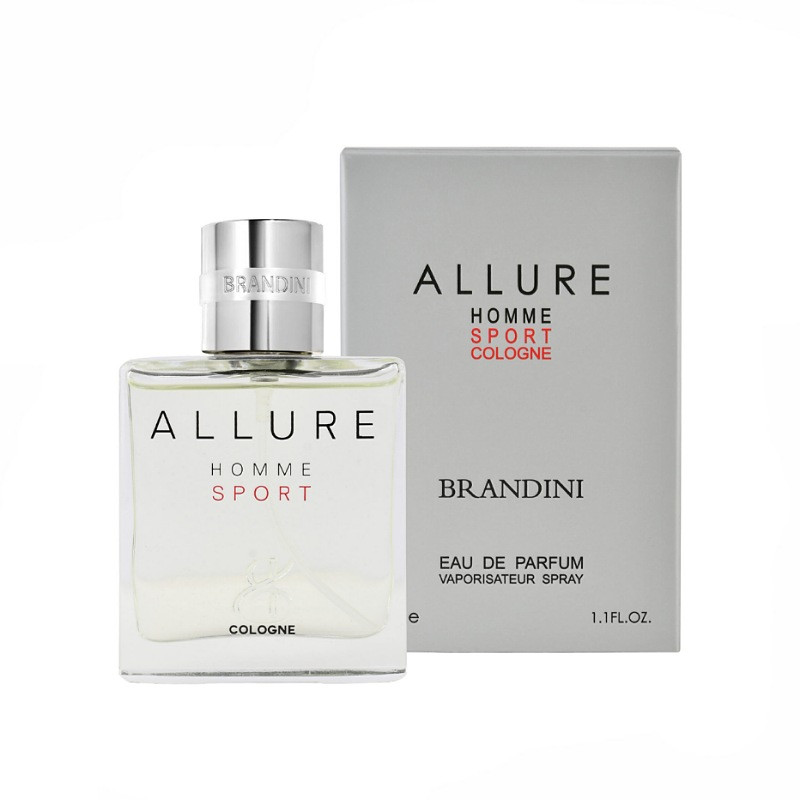 عطر جیبی مردانه برندینی مدل Allure Homme Sport Cologne حجم 33 میلی لیتر