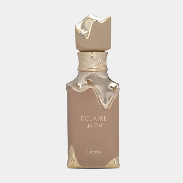 ادوپرفیوم زنانه لطافه مدل اکلایر eclaire با رایحه گرم حجم 100 میلیلیتر