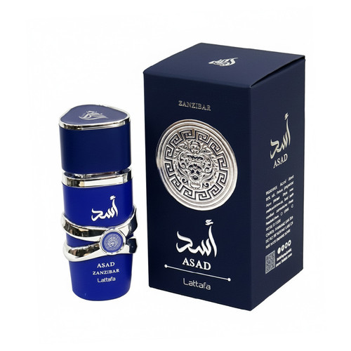 ادوپرفیوم مردانه لطافه مدل اسد با رایحه خنک حجم 30 میلیلیتر
