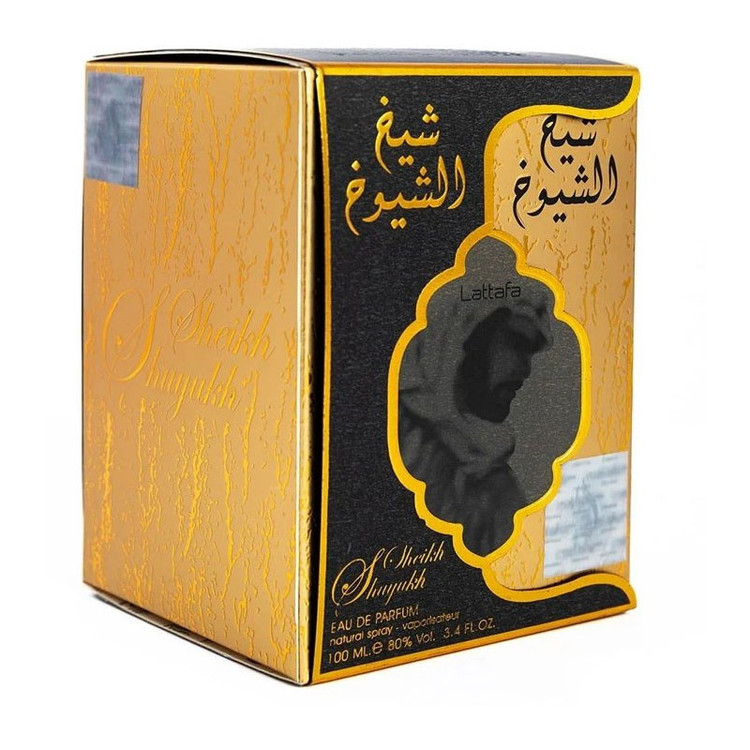 ادو پرفیوم مردانه لطافه مدل شیخ الشیوخ لوکس ادیشن با رایحه شیرین حجم 100 میلی لیتر