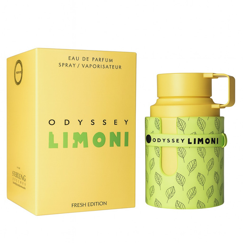 ادوپرفیوم مردانه و زنانه آرماف مدل Odyssey limoni Fresh با رایحه خنک حجم ۱۰۰ میلیلیتر