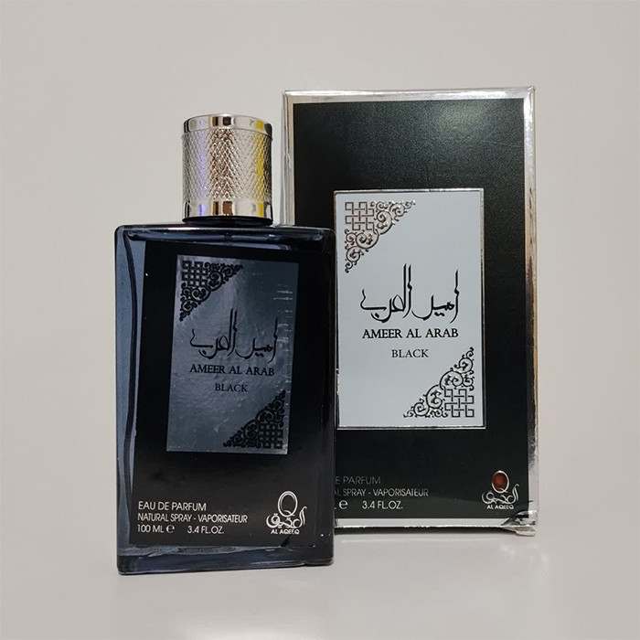 ادوپرفیوم مردانه العقیق مدل امیر العرب با رایحه گرم با حجم 100 میلی لیتر