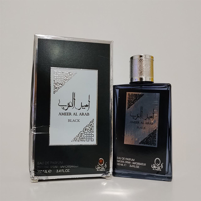 ادوپرفیوم مردانه العقیق مدل امیر العرب با رایحه گرم با حجم 100 میلی لیتر