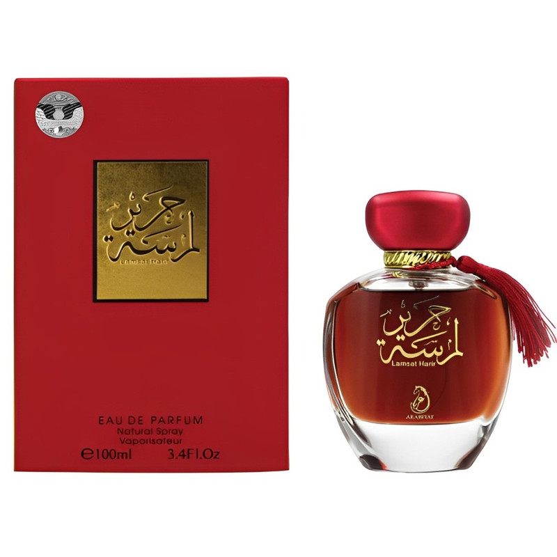 ادو پرفیوم عربیات مدل لمسه حریر با رایحه گرم حجم 100 میلی‌لیتر
