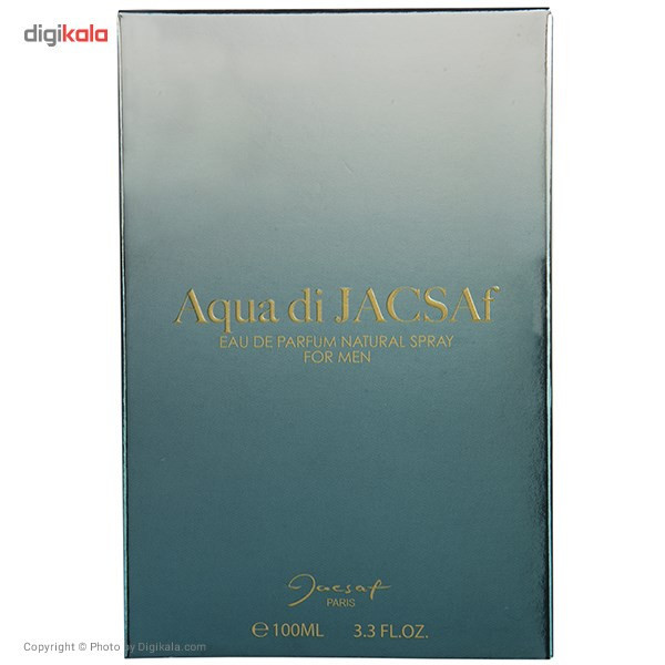 ادو پرفیوم مردانه ژک ساف مدل Aqua Di Jacsaf حجم 100 میلی لیتر