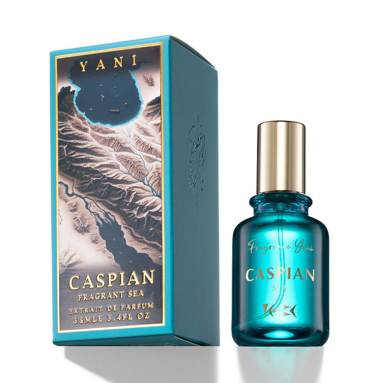 اکستریت د پرفیوم عطر یانی مدل دریای خزر با رایحه خنک حجم 50 میلی لیتر