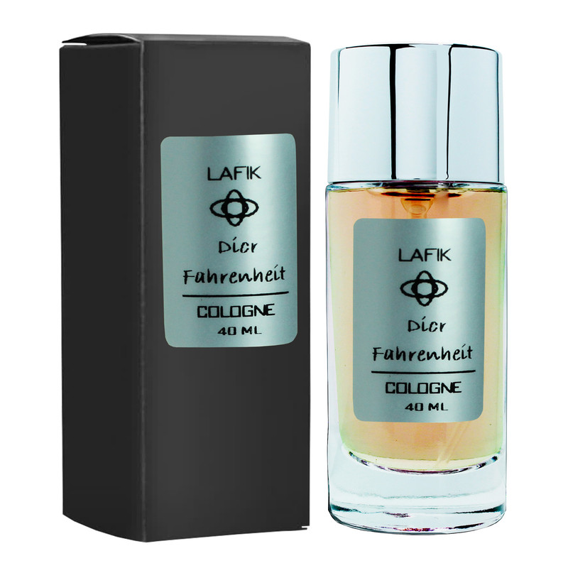 ادو پرفیوم مردانه لافیک مدل Dior Fahrenheit با رایحه خنک و تند حجم 40 میلی لیتر