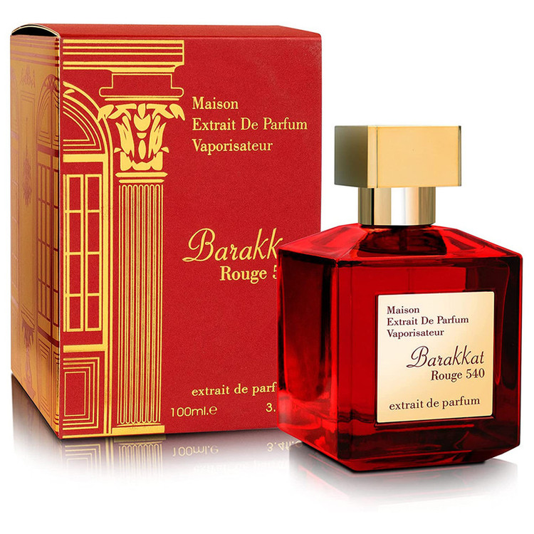 اکستریت دی پرفیوم مردانه فراگرنس ورد مدل Barakkat Rouge 540 حجم 100 میلی لیتر