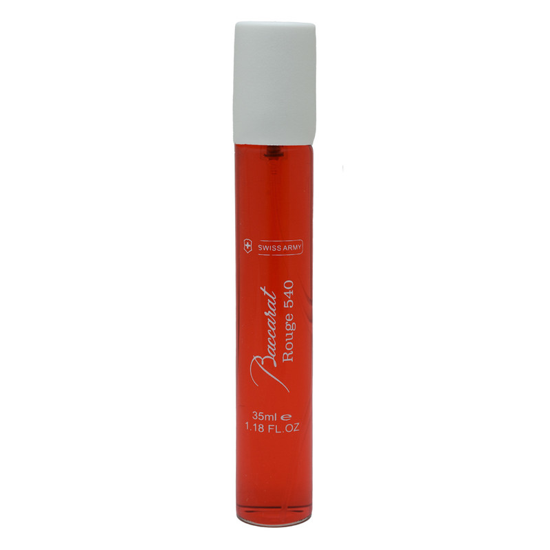 عطر جیبی سوئیس آرمی مدل باکارات رژ حجم 35 میلی لیتر
